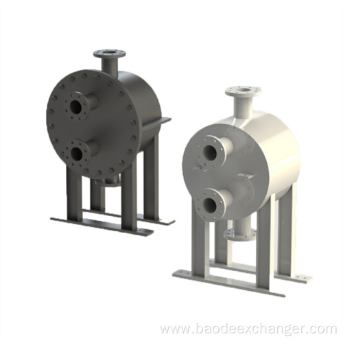 Plate And Shell Heat Exchanger For Steam Heating